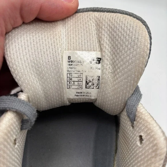 New Balance 990v5 "Moonbeam Silver" Casual Shoes Women's Size 10B W990MB5‎ - Picture 2 of 8